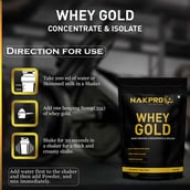 5 - Nakpro Whey Gold Protein Concentrate, 2.2 lb Coffee