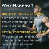 6 - Nakpro Whey Gold Protein Concentrate, 2.2 lb Strawberry