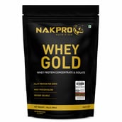 1 - Nakpro Gold Whey Protein Concentrate, 2.2 lb Malai Kulfi