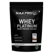1 - Nakpro Whey Platinum Whey Protein Isolate, 2.2 lb Chocolate