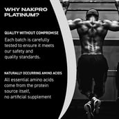 6 - Nakpro Whey Platinum Whey Protein Isolate, 2.2 lb Chocolate