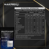 3 - Nakpro Micellar Casein Protein, 2.2 lb Coffee
