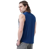 5 - MuscleBlaze Delt Tank,  Small  Teal Blue