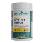 1 - Neuherbs Gold Deep Sea 6X Omega 3 Fish Oil Lemon Flavour,  60 softgels 