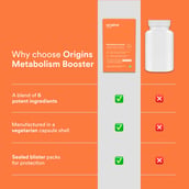 8 - Origins Nutra Metabolism Booster (Pack of 3),  56 veggie capsule(s) 