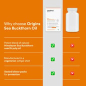 8 - Origins Nutra Sea Buckthorn Oil 500mg (Pack of 2), 28 softgels
