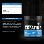 3 - Bolt Micronized Creatine,  Unflavoured  0.22 lb 