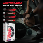 8 - MuscleBlaze Pre Workout WrathX, 0.59 lb Natty Berries (Pack of 15)