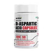 1 - NutriJa D-Aspartic Acid (DAA) Powder, 100 g Unflavoured