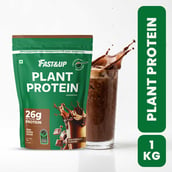 1 - Fast & Up Plant Protein,  2.2 lb  Rich Chocolate 