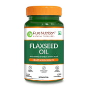1 - Pure Nutrition Flaxseed Oil,  120 capsules 