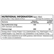 1 - HealthyHey Nutrition Woman Plus Soy Isoflavones with Calcium, 60 veggie capsule(s) Unflavoured