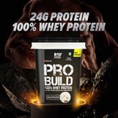 5 - Rawsome Pharm PRO BUILD 100% Whey Protein, 4.4 lb Cafe Mocha