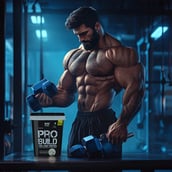 4 - Rawsome Pharm PRO BUILD 100% Whey Protein, 4.4 lb Rabri Kulfi