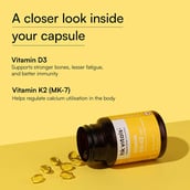 5 - HealthKart HK Vitals Vitamin D3, 90 capsules Unflavoured