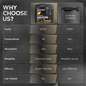 6 - Nutrabay Gold Micronised Creatine Monohydrate,  Orange  0.26 lb 