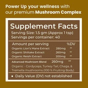 4 - Rooted Active Naturals Mushroom Complex, 60 g
