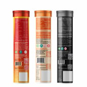 10-(9 - Potencia Reload & Revive Kit, 45 tablet(s) Electrolyte(Toffee Mango)+ Vitamin C & Zinc(Orange)+ Calcium & Magnesium(Strawberry Rose)