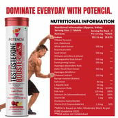 7 - Potencia Testosterone Booster Effervescent, 15 tablet(s) Cherry Lemonade (Pack of 6)