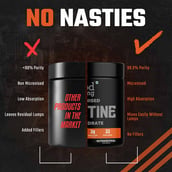 6 - Foodstrong Micronised Creatine Monohydrate,  Orange Rush  0.27 lb 