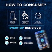 5 - Foodstrong Thunder Pre-Workout Supplement, 0.71 lb Sex On Citrus