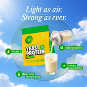 6 - Yogabar Yeast Protein, 1.1 lb Unflavoured (Pack of 2)