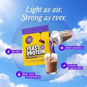 10 - Yogabar Fermented Yeast Protein Combo Pack, 1.1 lb Unflavoured & Chocolate