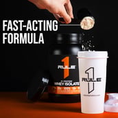 3 - Rule One R1 100% Whey Protein Isolate, 4.94 lb Banana Creme