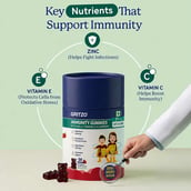 5 - Gritzo Immunity Gummies 7+ Years,  30 gummies  Strawberry