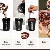 9 - Scoopeat 26g Super Protein Oats, 400 g Chocolate (Pack of 2)