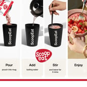 8 - Scoopeat 26g Super Protein Oats Combo, 2 Piece(s)/Pack Chocolate & Strawberry - 400g Each