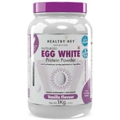 1 - HealthyHey Nutrition Egg White Protein Powder, Vanilla 2.2 lb