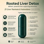 7 - Rooted Active Naturals Liver Detox, 60 veggie capsule(s)