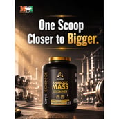 5 - One Science Anabolic Super Mass Gainer, 5.5 lb Alphonso Mango