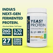5 - One Science Fermented Yeast Protein, 2.2 lb Alphonso Mango