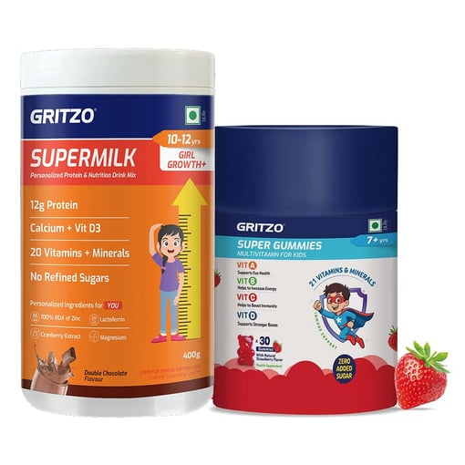 Gritzo Growth Kit for 10 to 12 Yrs Girl