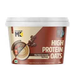 2 - MuscleBlaze High Protein Oats, 50 g Blue Tokai Cafe Mocha