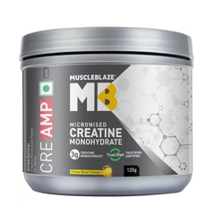 2 - MuscleBlaze Creatine Monohydrate CreAMP,  Citrus Blast  0.26 lb 