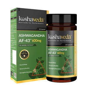 Koshaveda Ashwagandha AF-43 600mg, 30 capsules