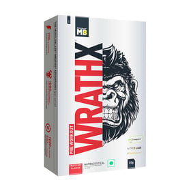 MuscleBlaze Pre Workout WrathX, 85 g Fruit Fury