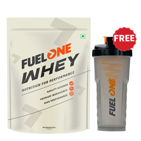 Fuel One Whey Protein Powder,  1 kg  Vanilla 