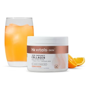 2 - HK Vitals Skin Radiance Collagen, Marine Collagen 100 g Orange