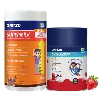 Gritzo Growth Kit for 10 to 12 Yrs Girl
