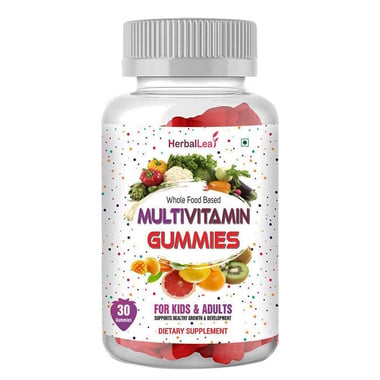 HerbalLeaf Multivitamin, 30 gummies Unflavoured