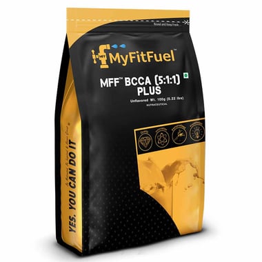 MyFitFuel BCAA 5:1:1 Plus,  0.22 lb  15 Servings  Unflavoured 