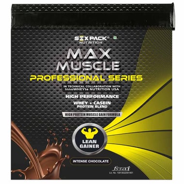 Six Pack Nutrition Max Muscle Professional Series,  9.92 lb  Intense Chocolate 