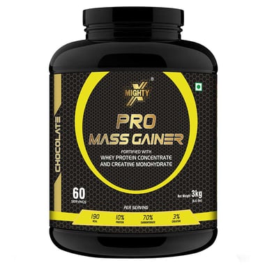MightyX Pro Mass Gainer, 6.6 lb Chocolate