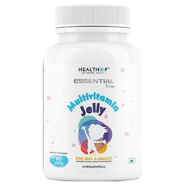 HealthXP Multivitamin Jelly, 60 Piece(s)/Pack Unflavoured