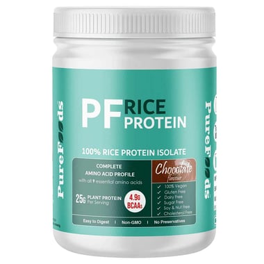 PureFoods PF Rice Protein, 0.79 lb Chocolate