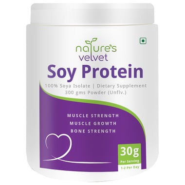 Natures Velvet 100 % Soy Protein Isolate, 0.66 lb Unflavoured